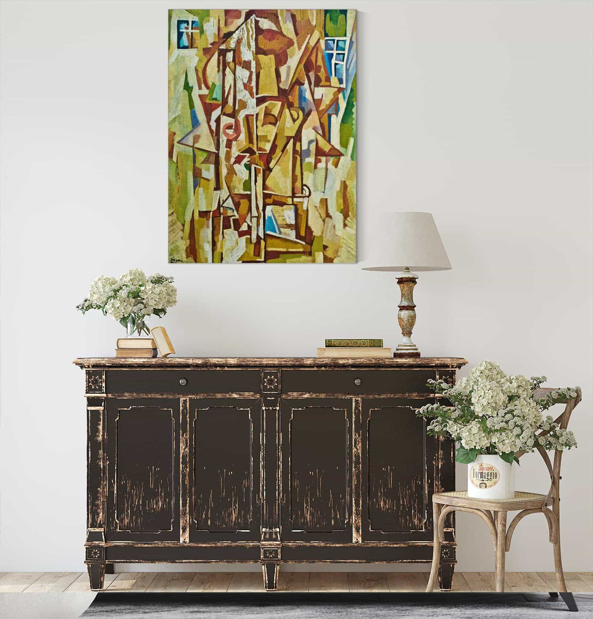 Smoker With A Cigarette Holder by Amadeo De Souza Cardoso