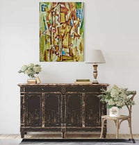 Smoker With A Cigarette Holder by Amadeo De Souza Cardoso