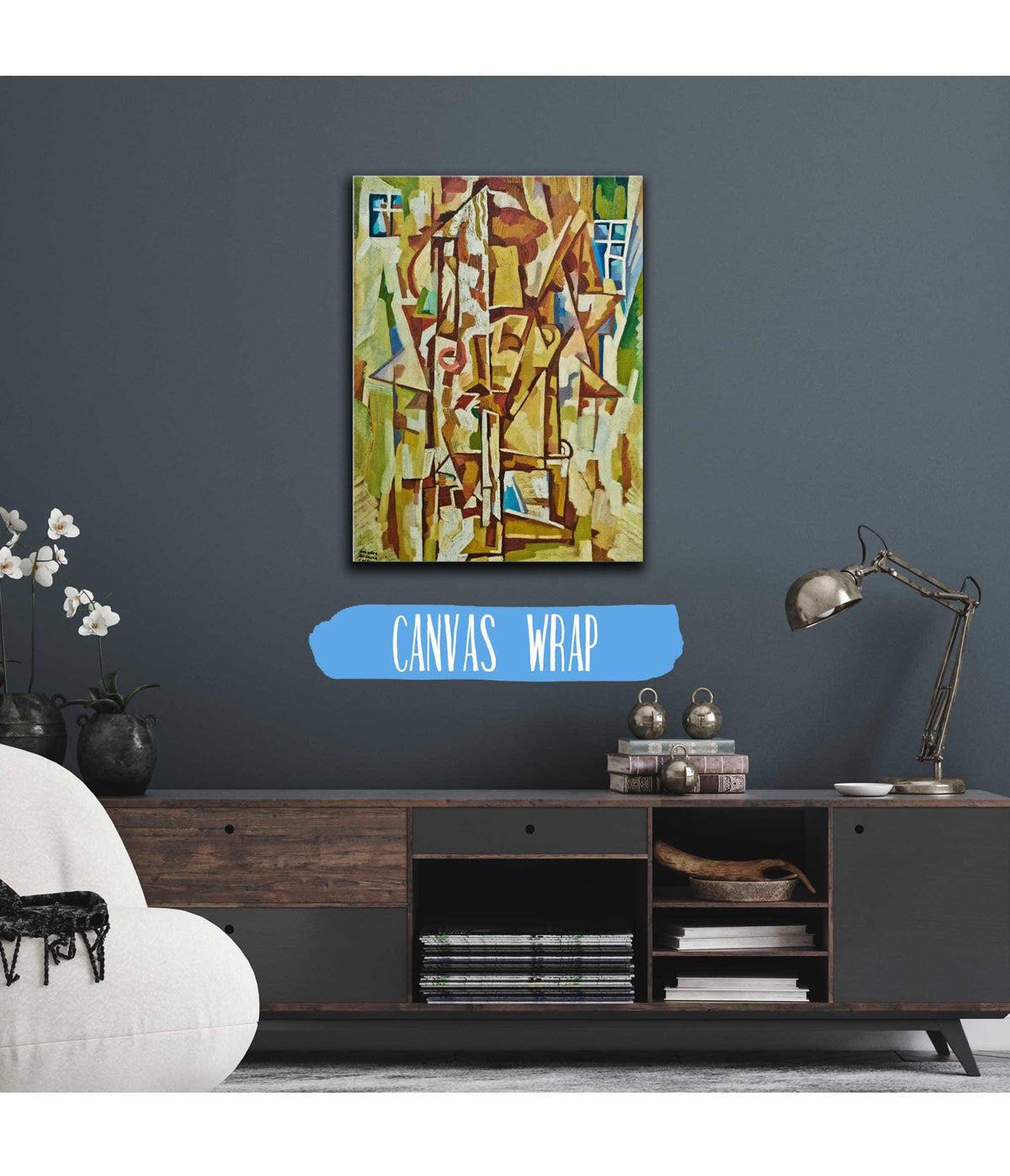 Smoker With A Cigarette Holder by Amadeo De Souza Cardoso