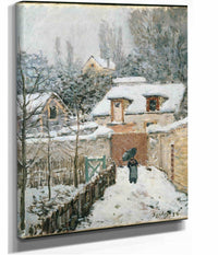 Snow At Louveciennes by Alfred Sisley