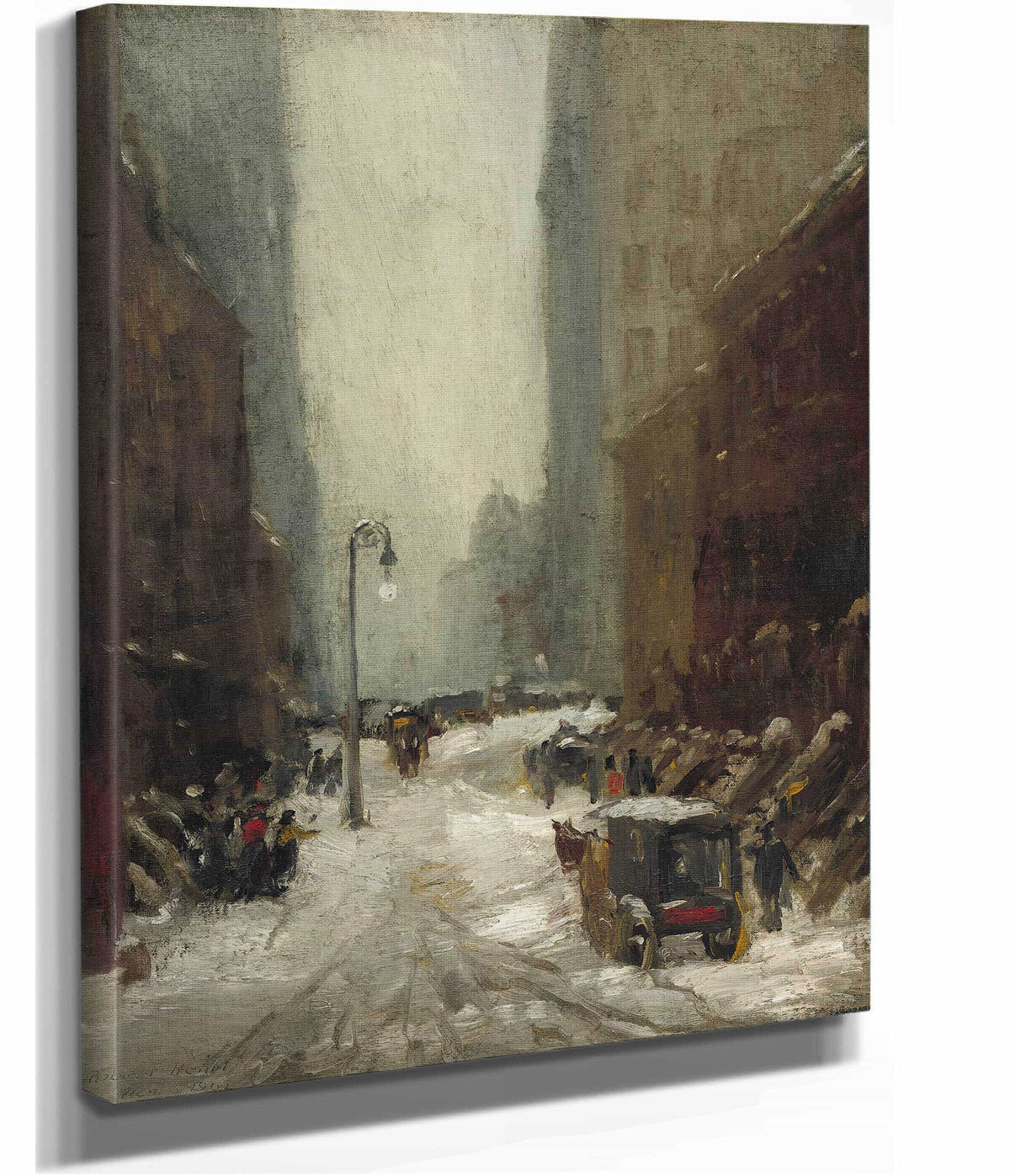 Snow In New York by Robert Henri
