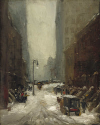 Snow In New York by Robert Henri