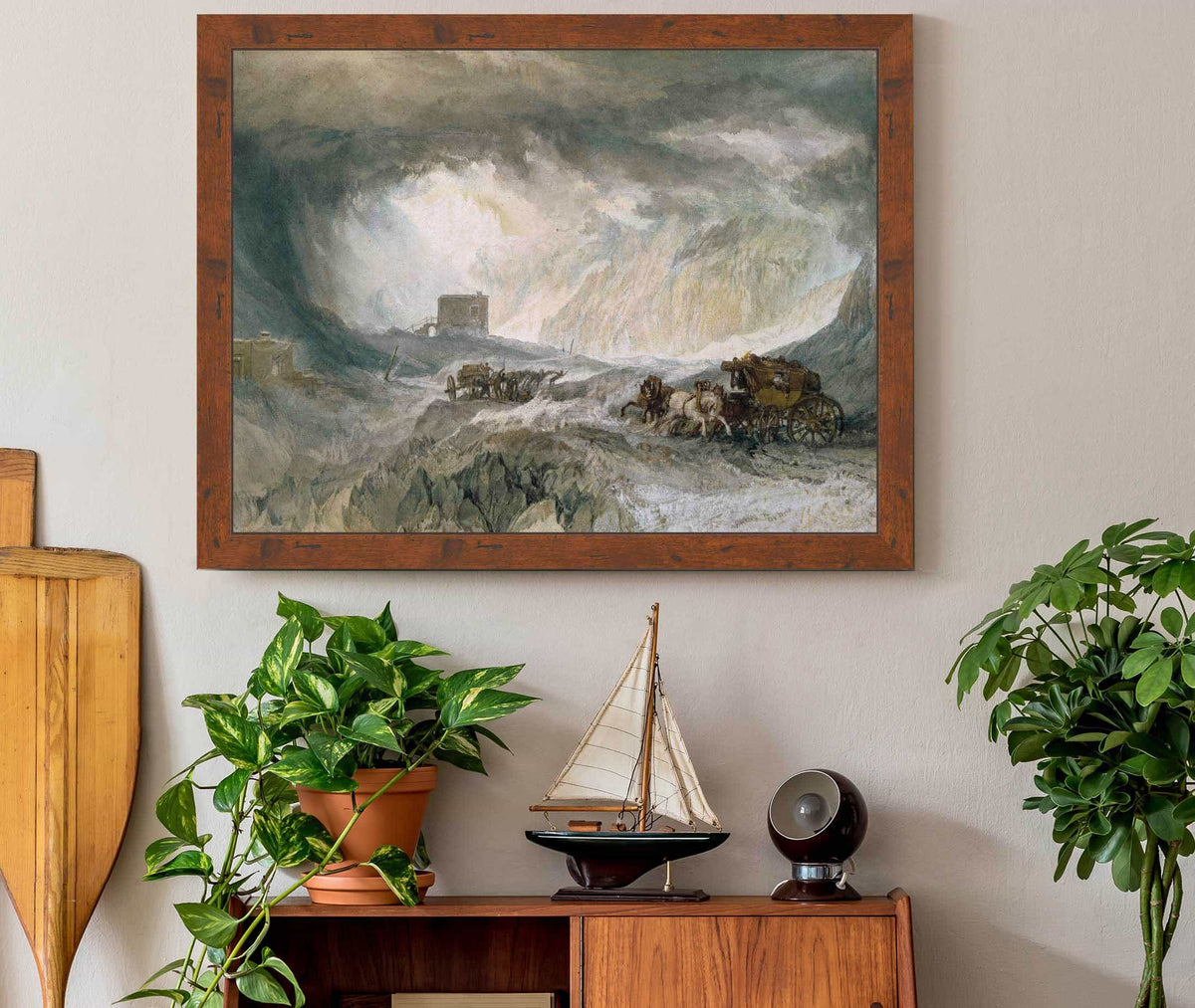 Snowstorm Mont Cenis by Joseph Mallord William Turner