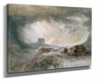 Snowstorm Mont Cenis by Joseph Mallord William Turner