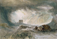 Snowstorm Mont Cenis by Joseph Mallord William Turner