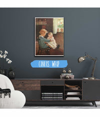 So Diamond Sat Down Again And Took The Baby In His Lap by Jessie Willcox Smith