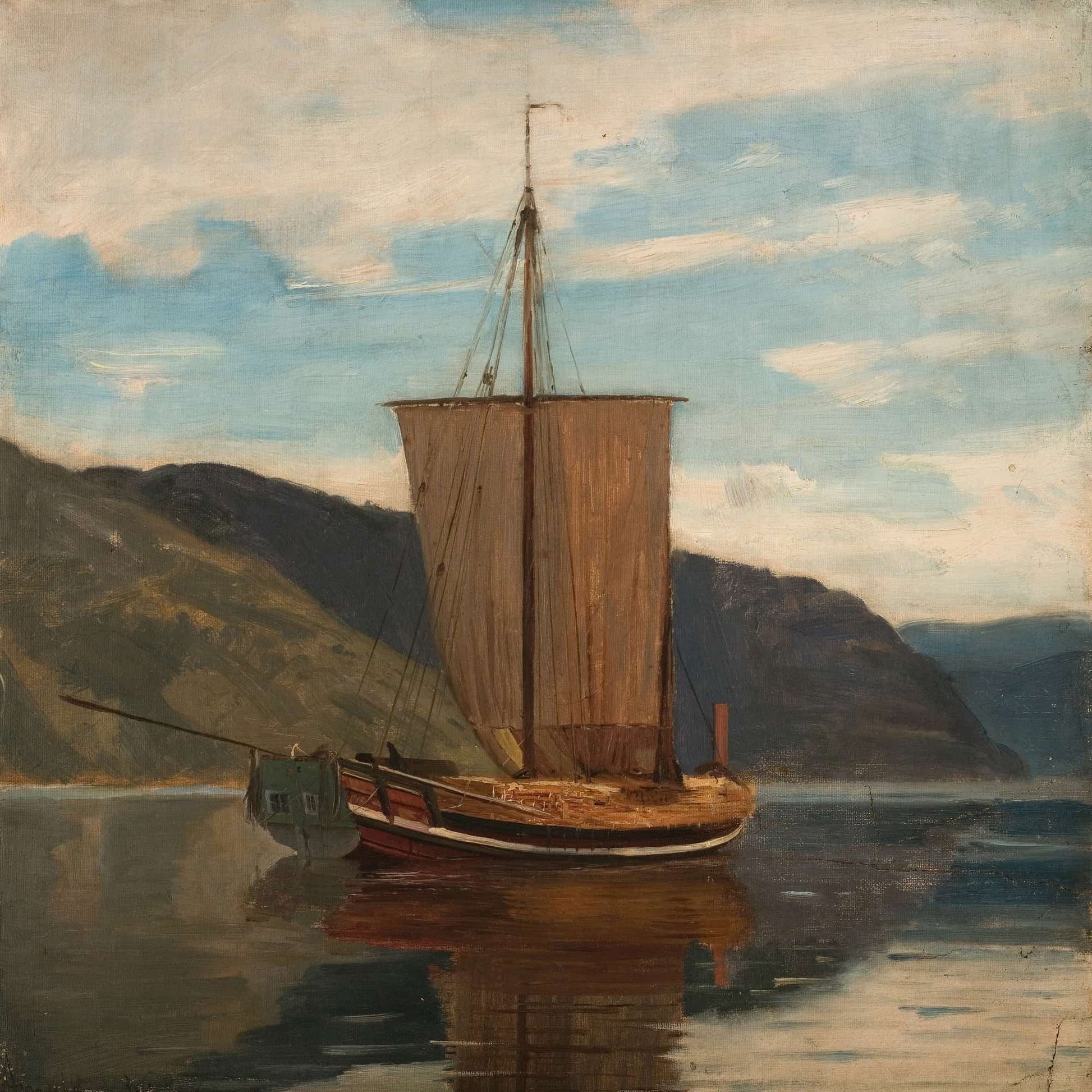Sognejakt by Amaldus Nielsen
