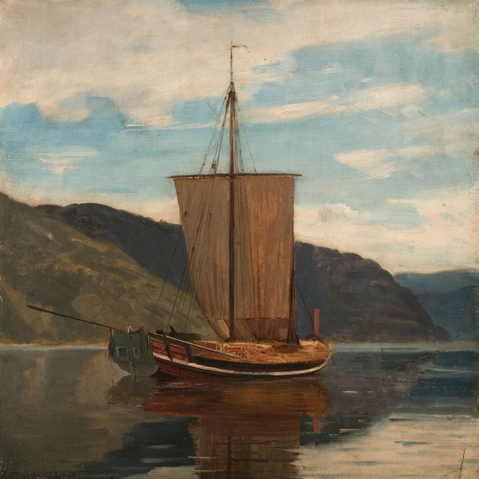 Sognejakt by Amaldus Nielsen