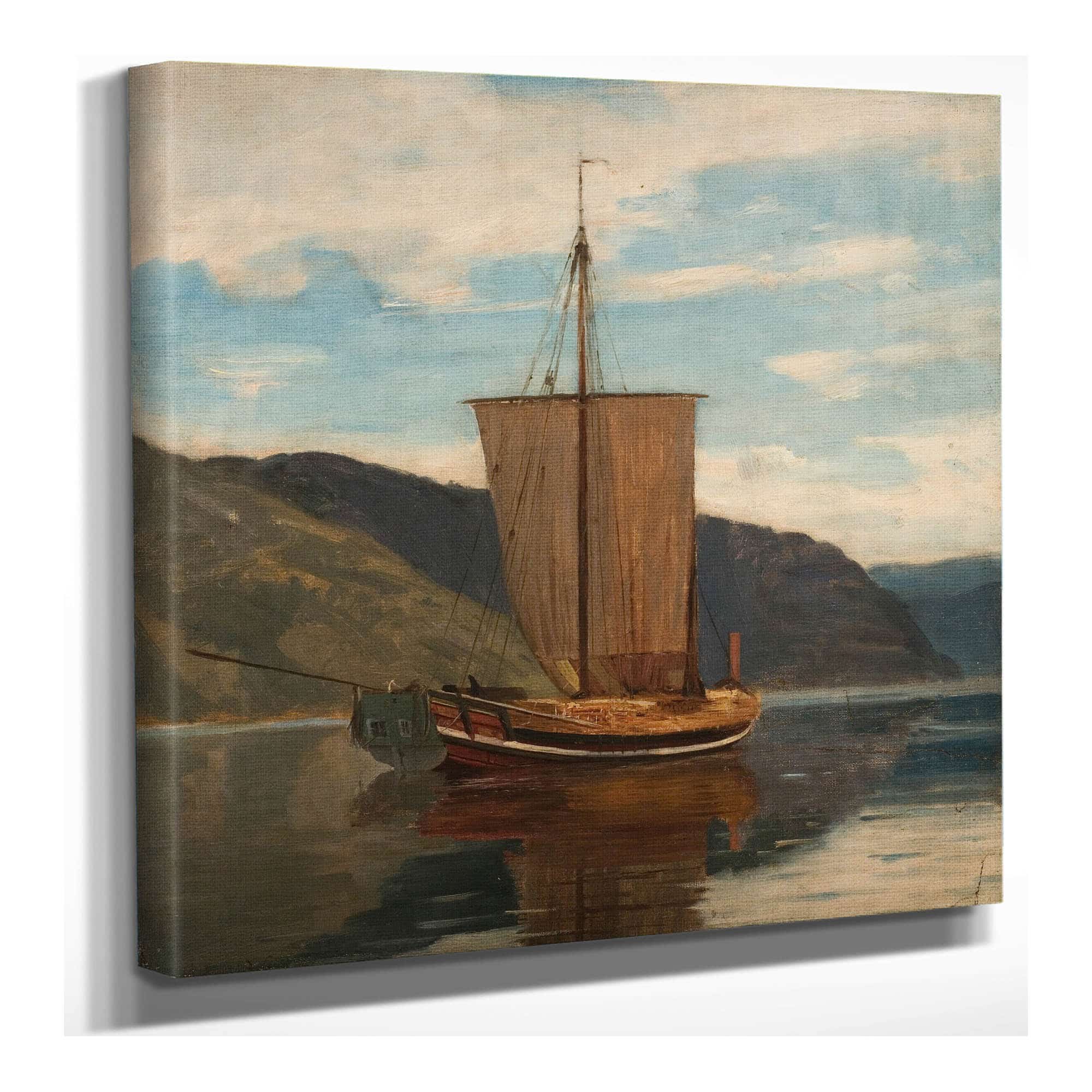 Sognejakt by Amaldus Nielsen
