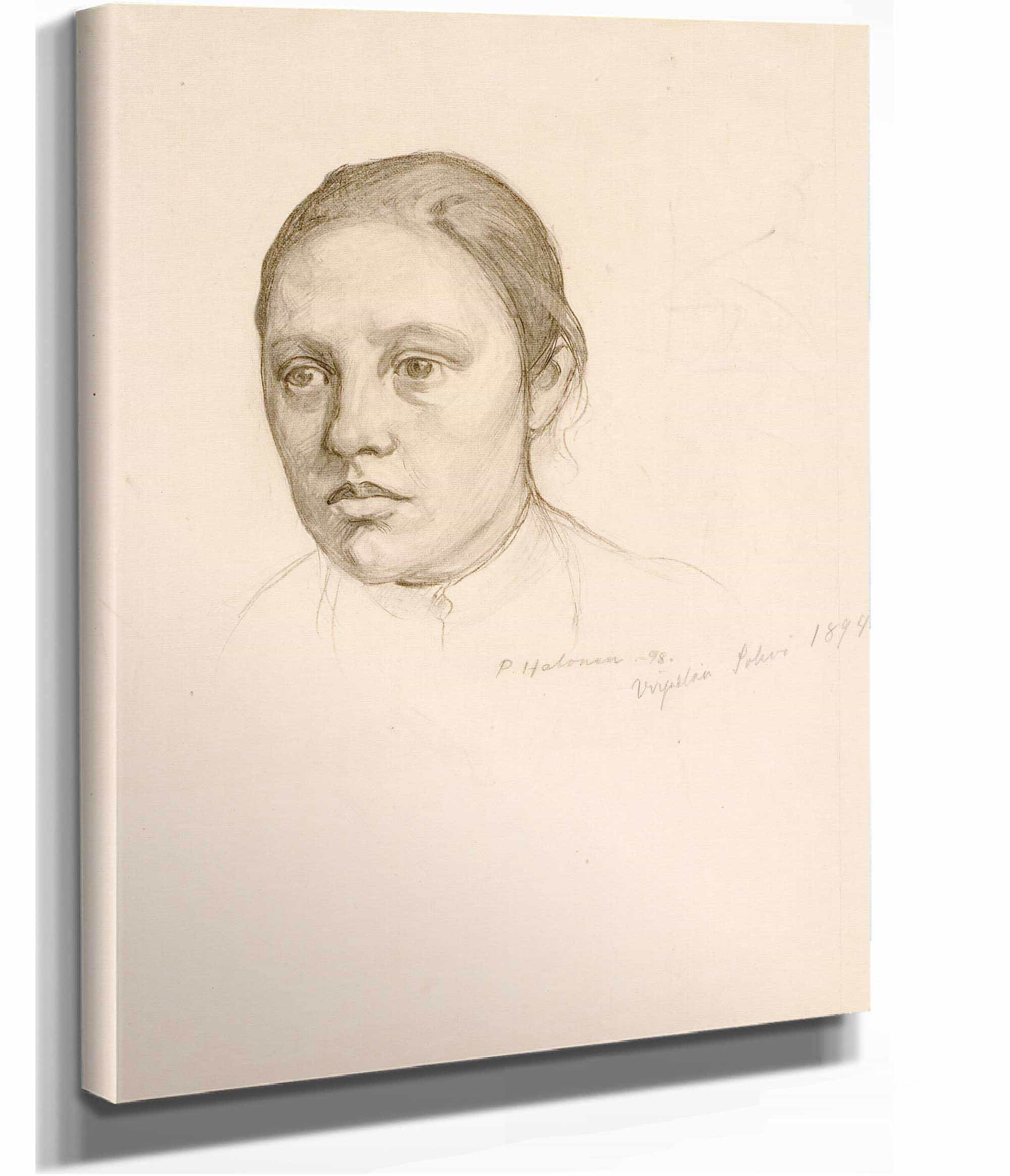 Sohvi Virpela The Artists Sister by Pekka Halonen