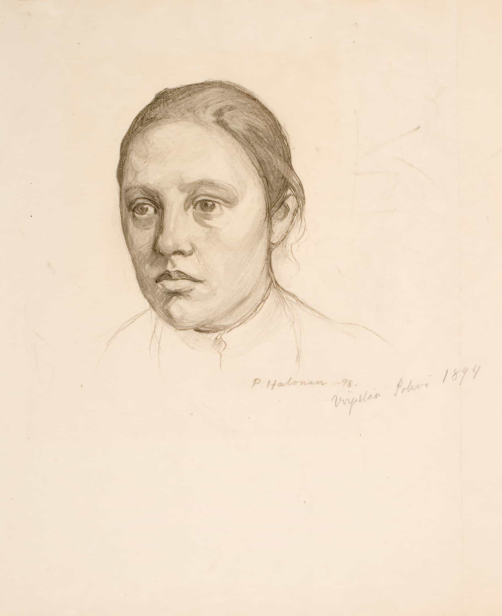 Sohvi Virpela The Artists Sister by Pekka Halonen
