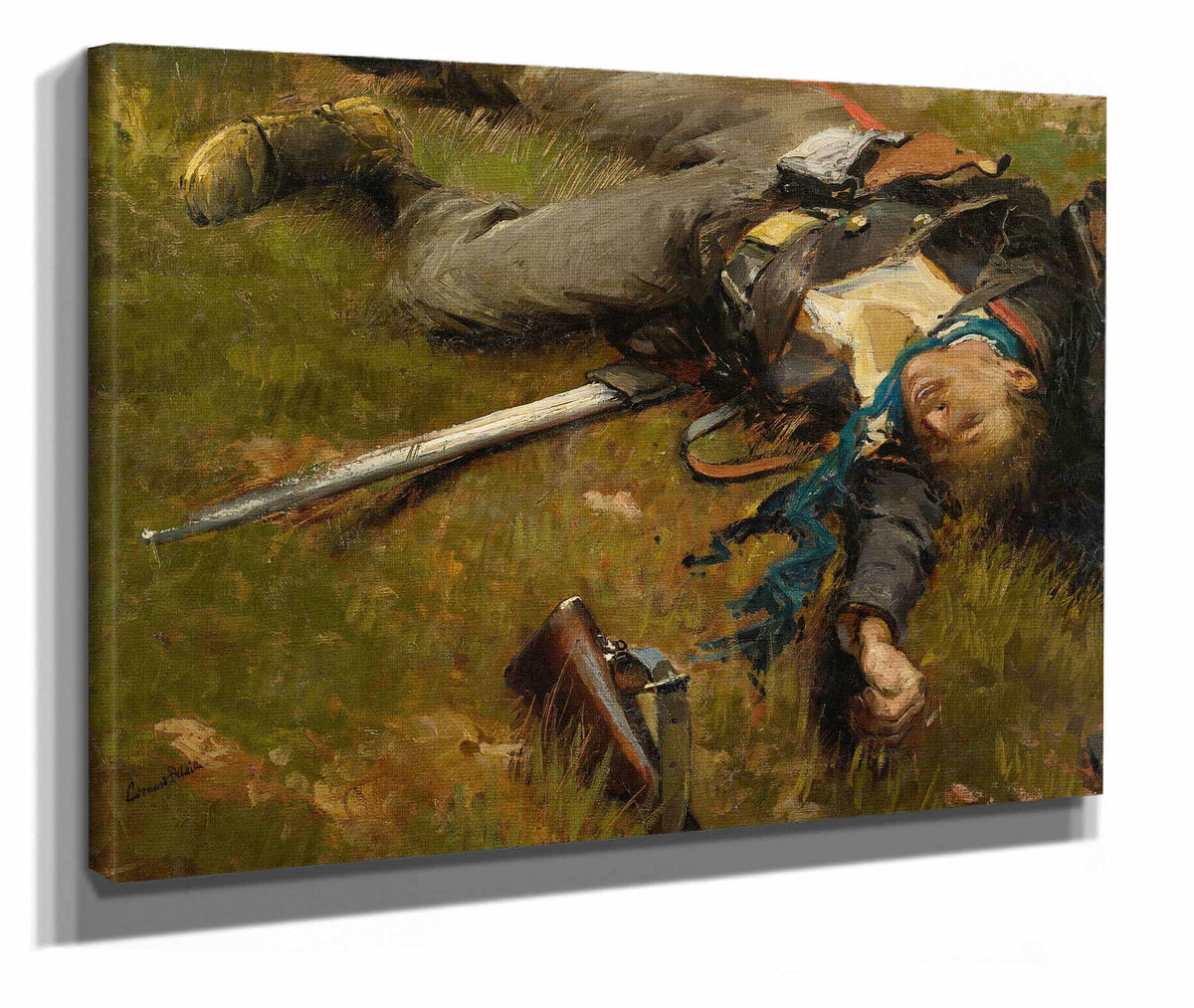 Soldat Mobile Tue by Jean Baptiste Edouard Detaille