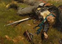 Soldat Mobile Tue by Jean Baptiste Edouard Detaille