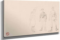 Soldats by Henri De Toulouse Lautrec