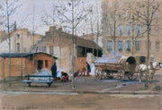 Soldats Du E De Ligne Boulevard De Clichy by Isidore Pils