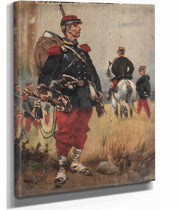 Soldiers by Jean Baptiste Edouard Detaille