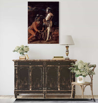 Soldiers Gambling by Salvator Rosa