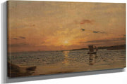Solnedgang Hvaler by Amaldus Nielsen
