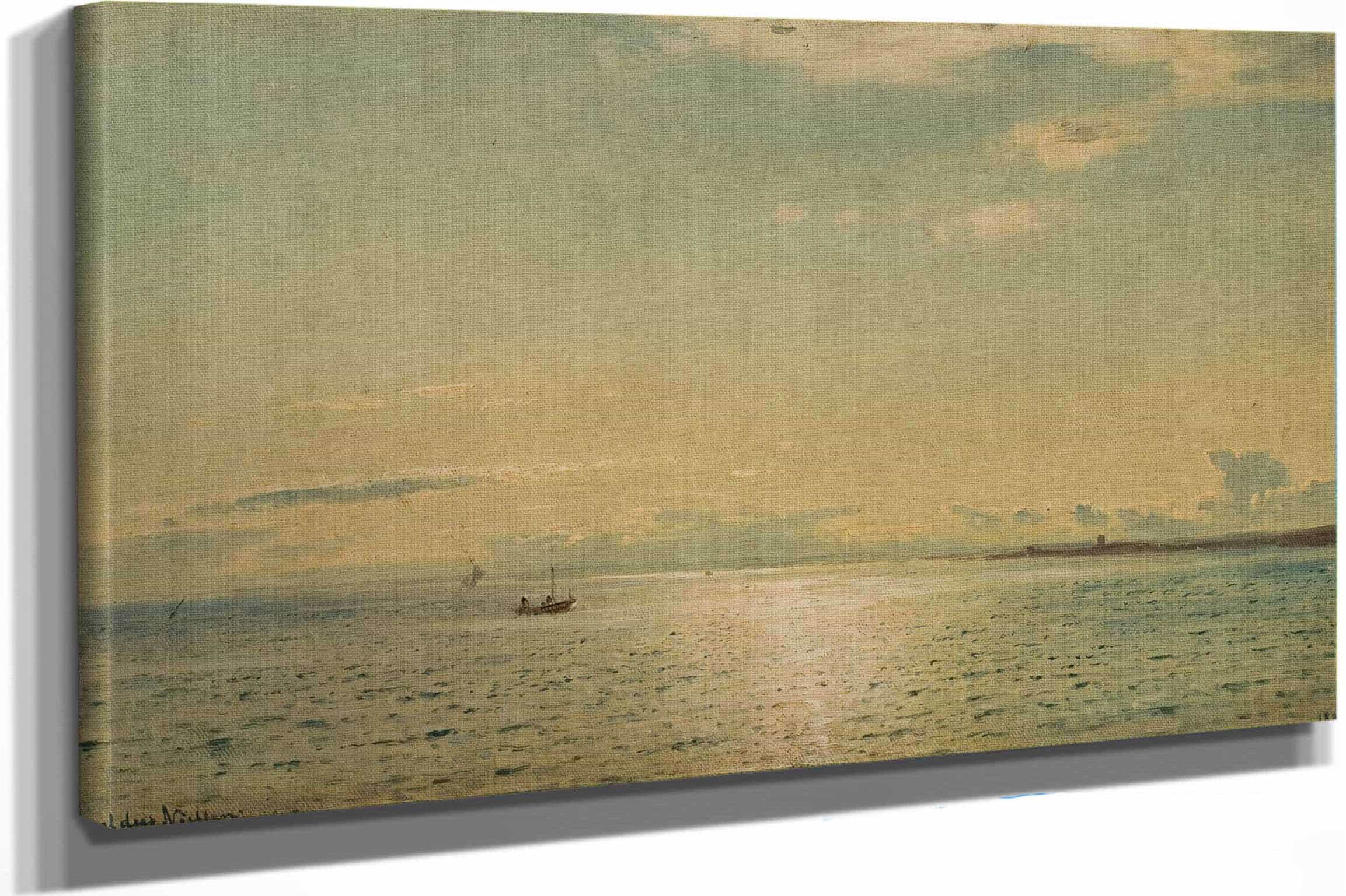 Solskinnsstemning Hvaler by Amaldus Nielsen