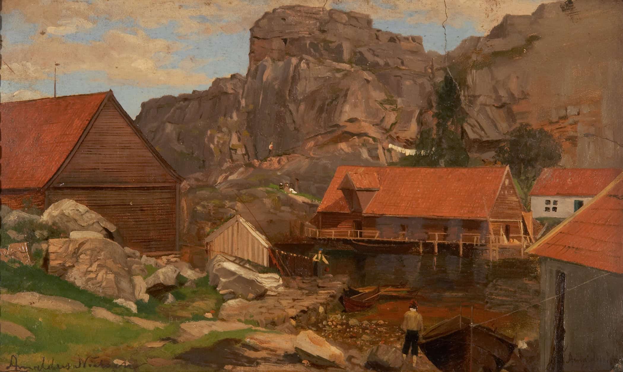 Solsvik Bergen by Amaldus Nielsen