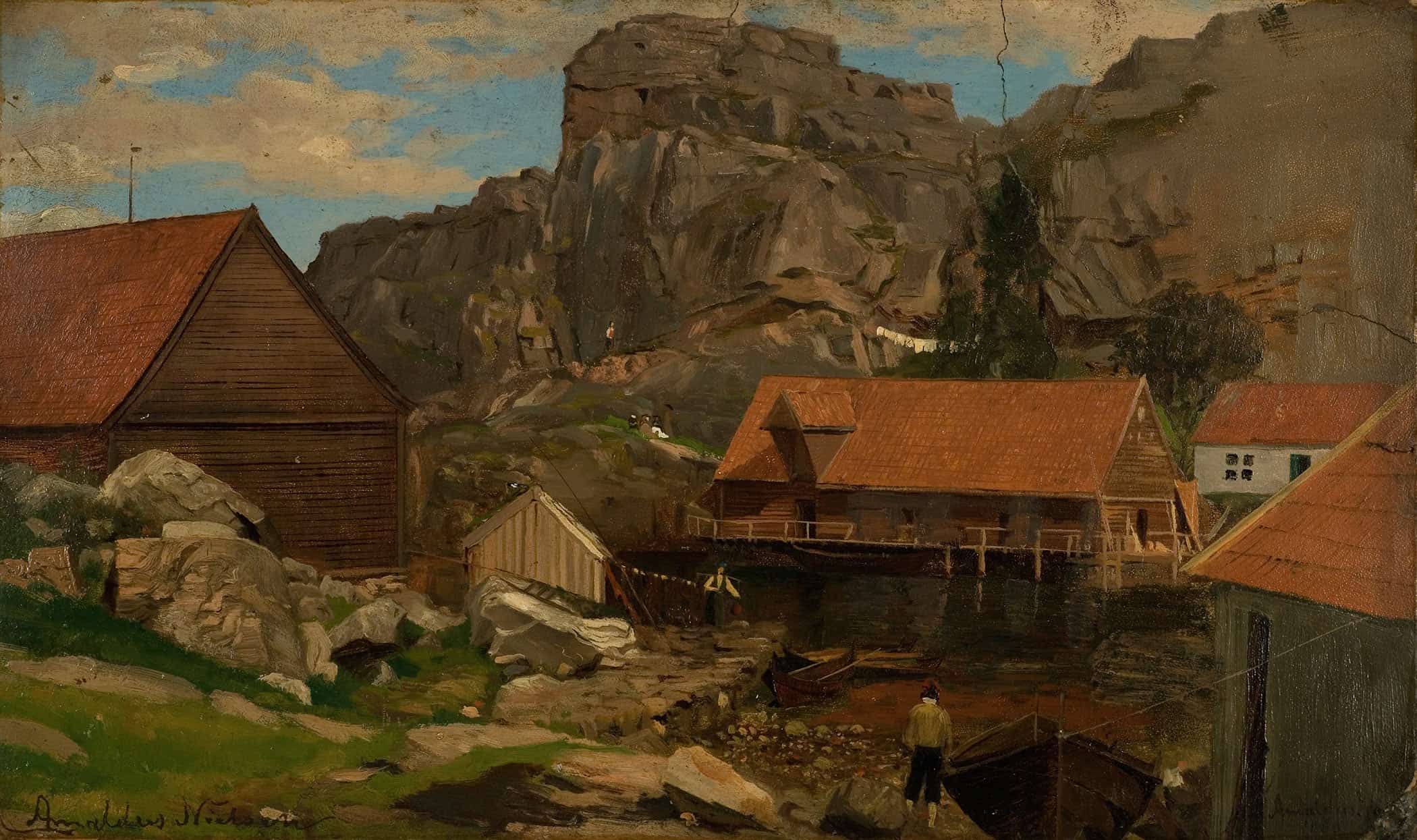 Solsvik Bergen by Amaldus Nielsen