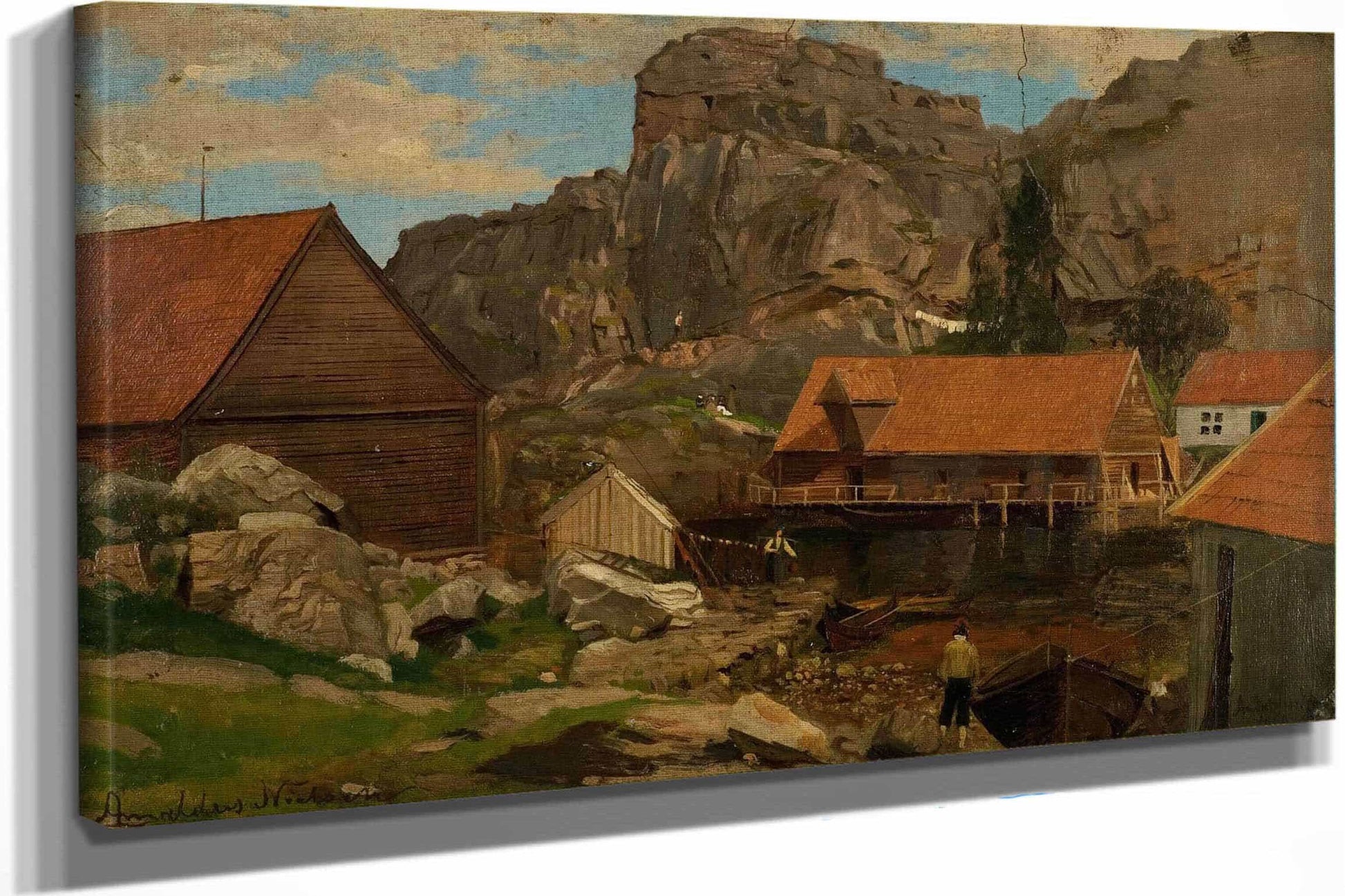 Solsvik Bergen by Amaldus Nielsen