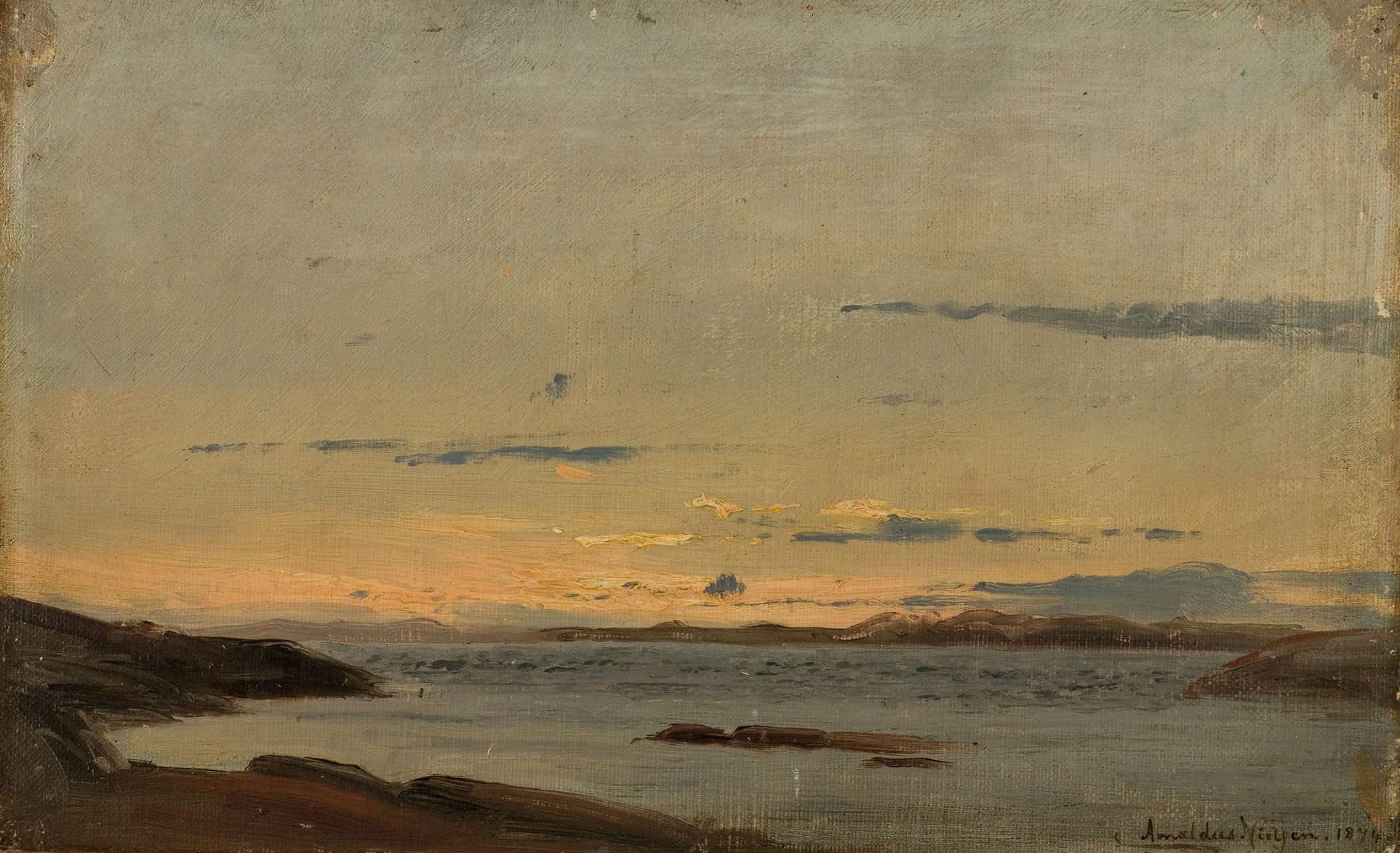 Sommeraften Hvaler by Amaldus Nielsen