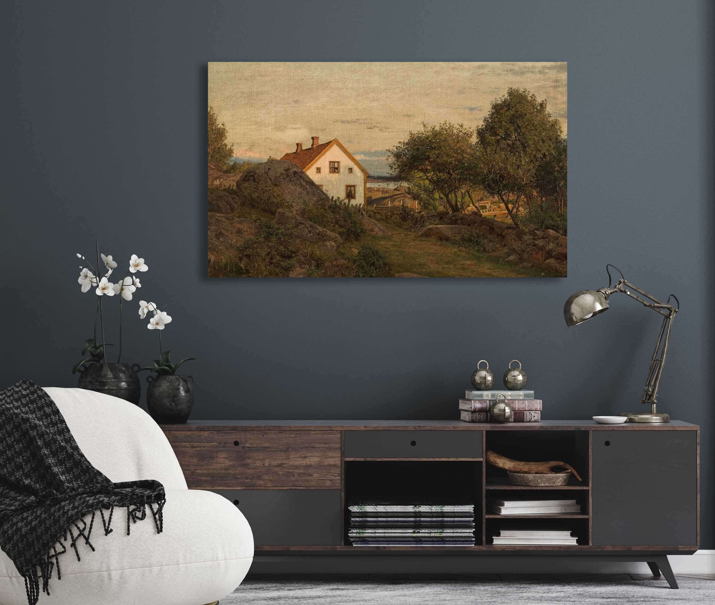 Sommeraften Ved Hvaler by Amaldus Nielsen