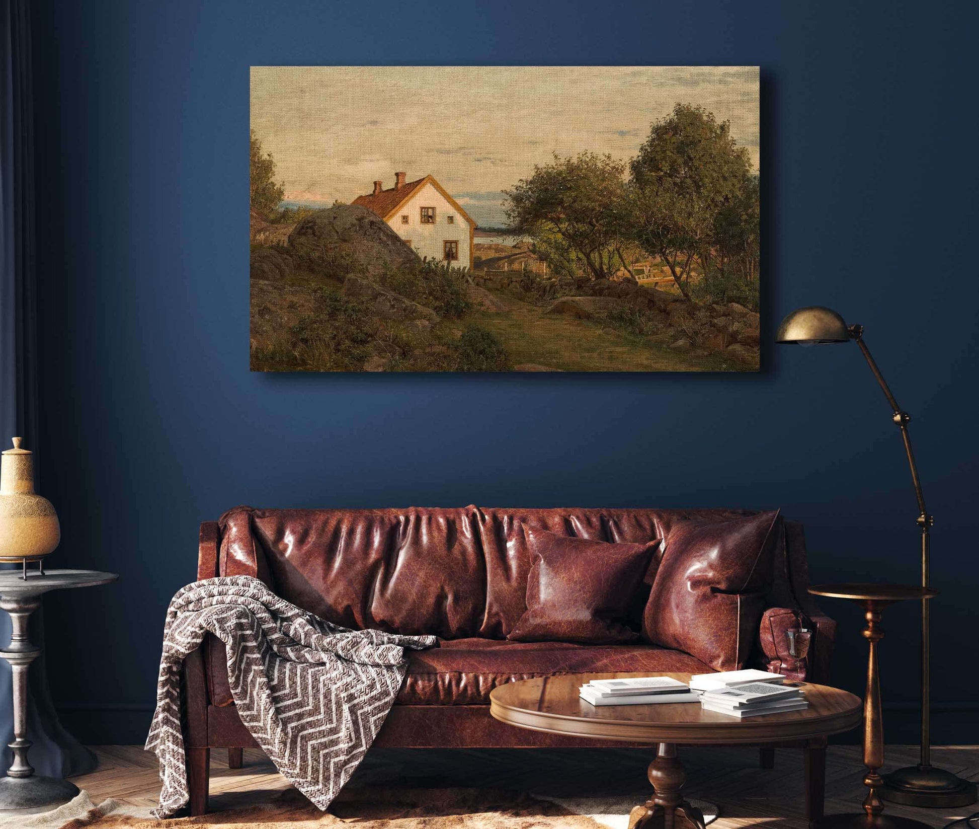 Sommeraften Ved Hvaler by Amaldus Nielsen