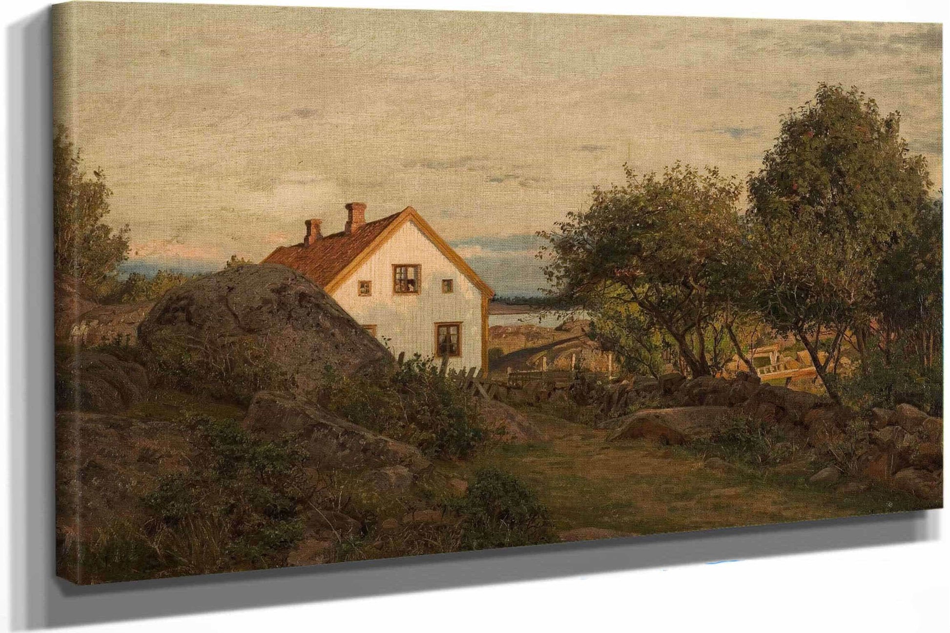 Sommeraften Ved Hvaler by Amaldus Nielsen