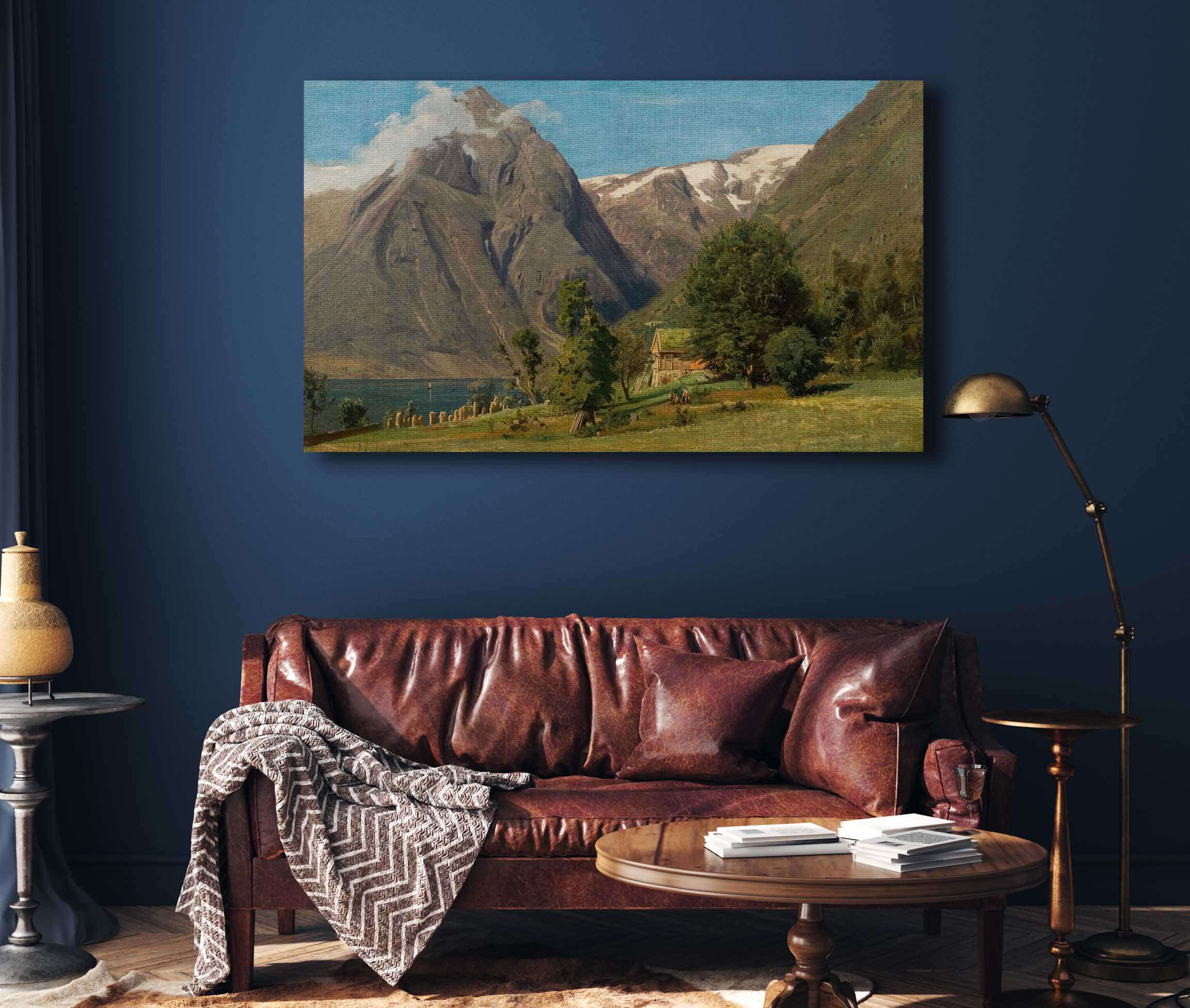 Sommerdag Balestrand by Amaldus Nielsen
