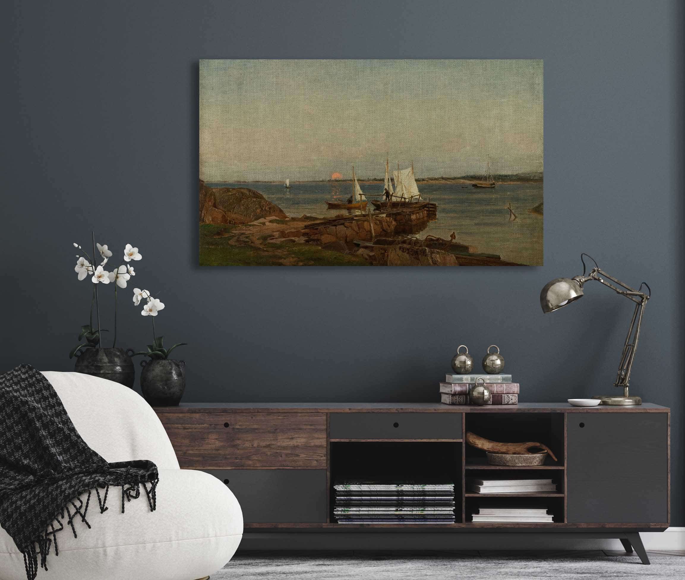 Sommernatt Hvaler by Amaldus Nielsen