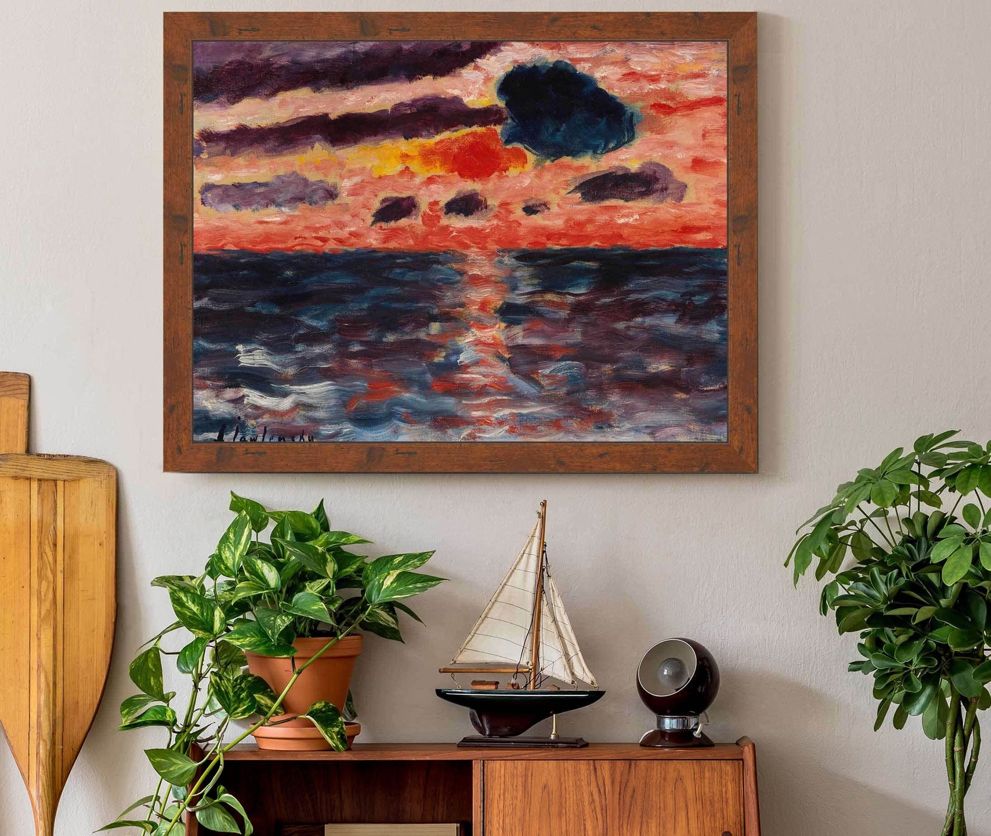 Sonnenuntergang Borkum by Alexej Von Jawlensky