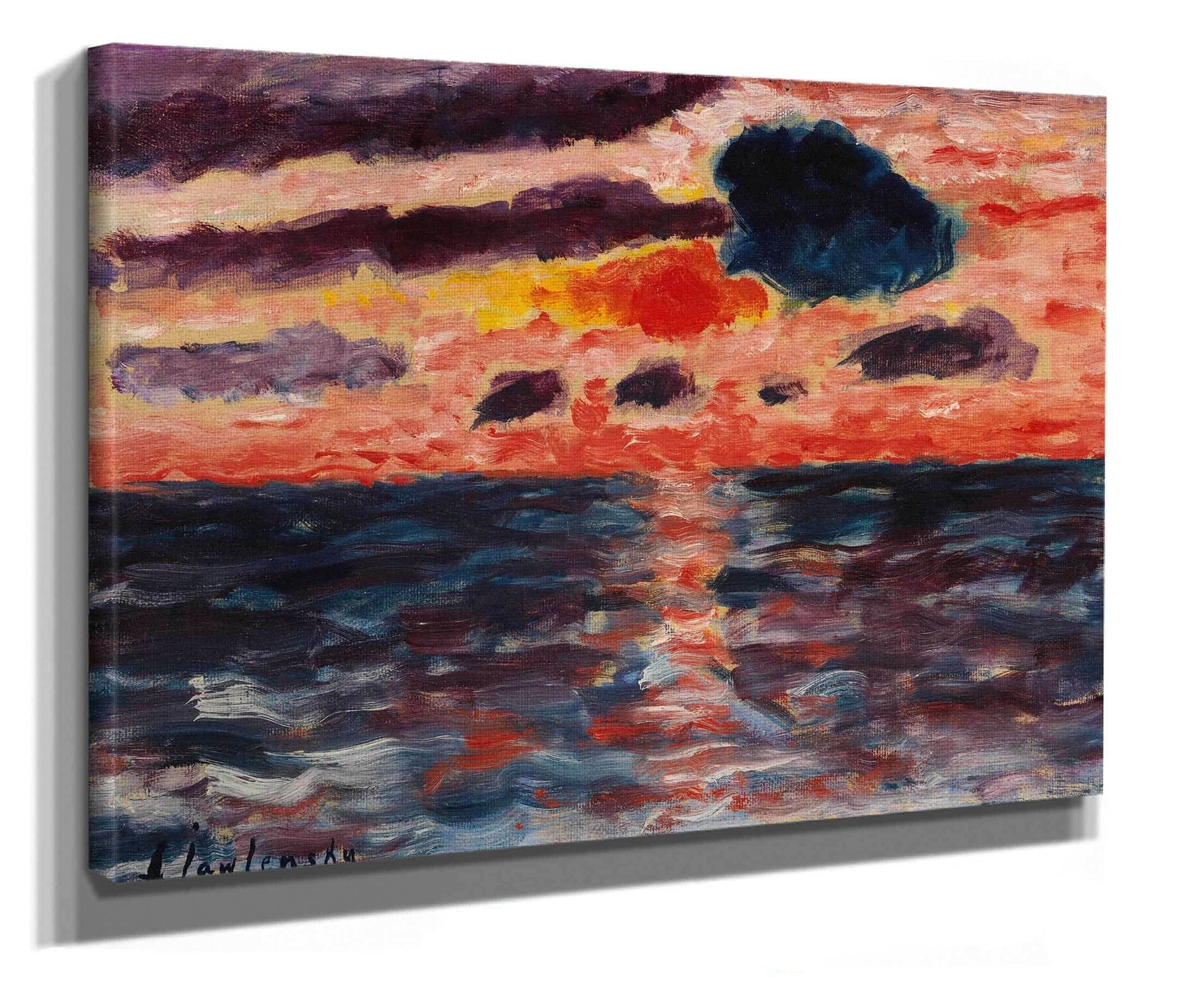 Sonnenuntergang Borkum by Alexej Von Jawlensky