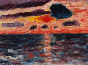 Sonnenuntergang Borkum by Alexej Von Jawlensky