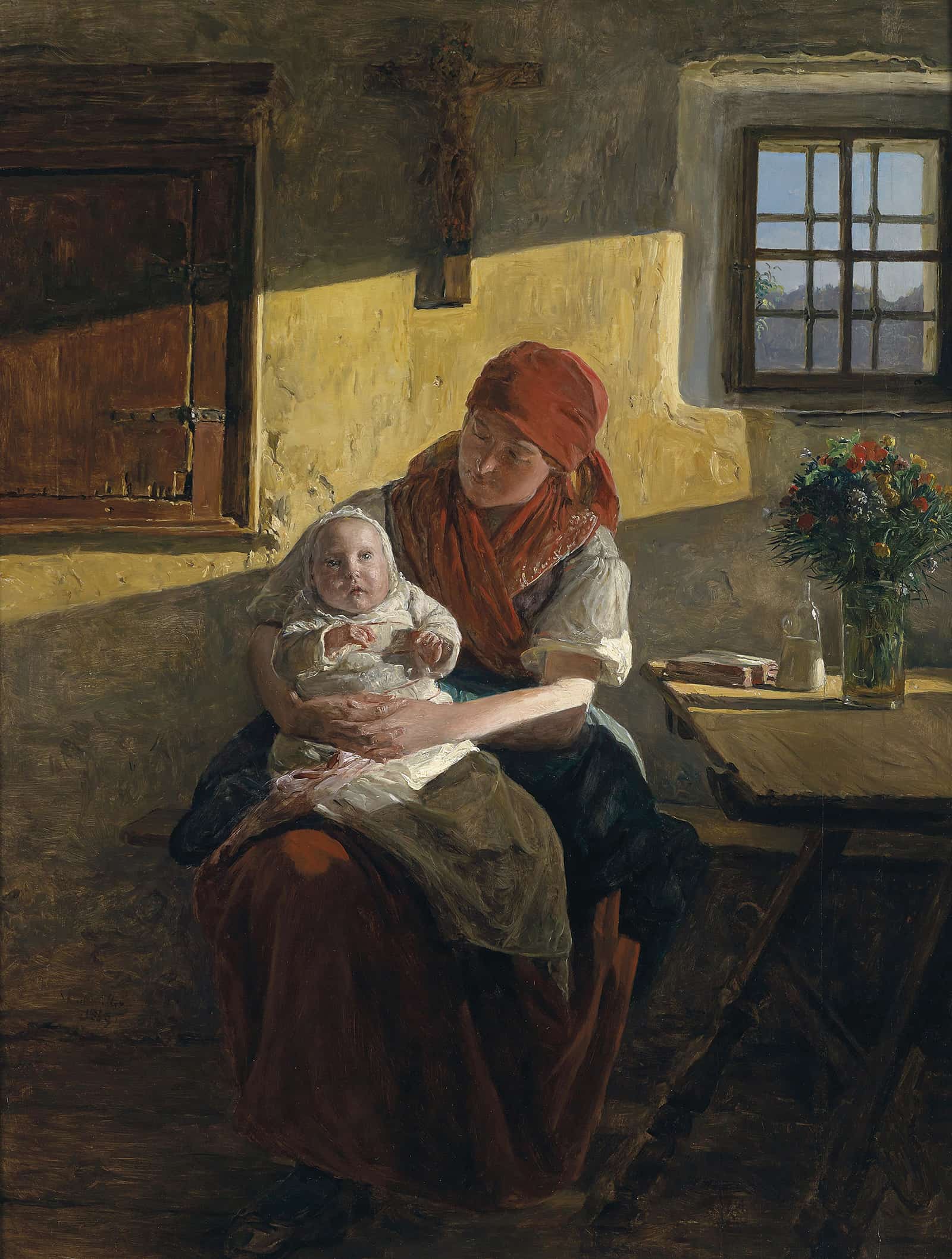 Sonntagruhe by Ferdinand Georg Waldmuller