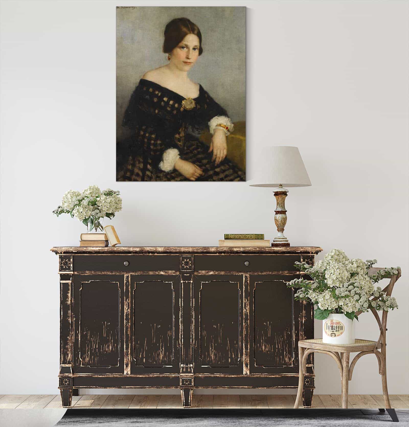 Sophia Adriana De Bruijn  by Therese Schwartze