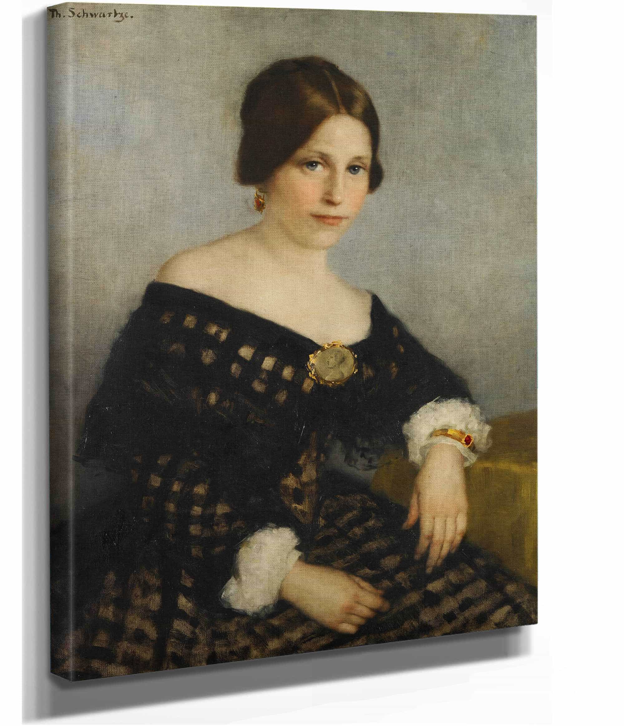 Sophia Adriana De Bruijn  by Therese Schwartze
