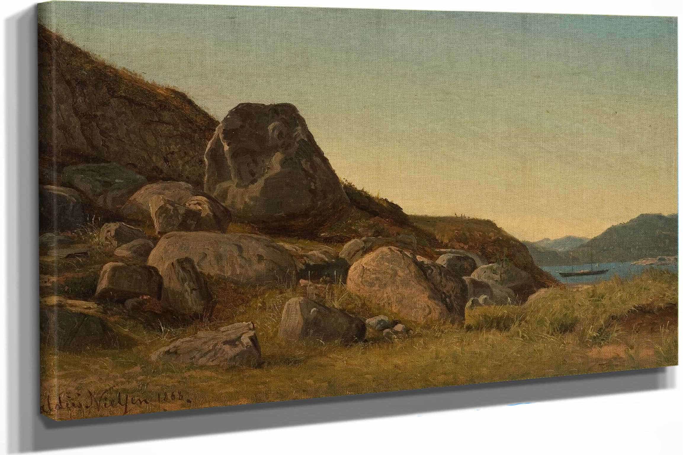Sorlandsk Landskap by Amaldus Nielsen
