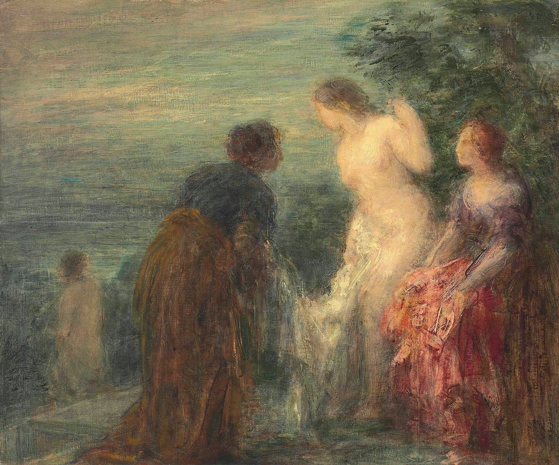 Sortie De Bain by Henri Fantin Latour