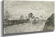 Sortie De La Maison Cochin by Johan Barthold Jongkind