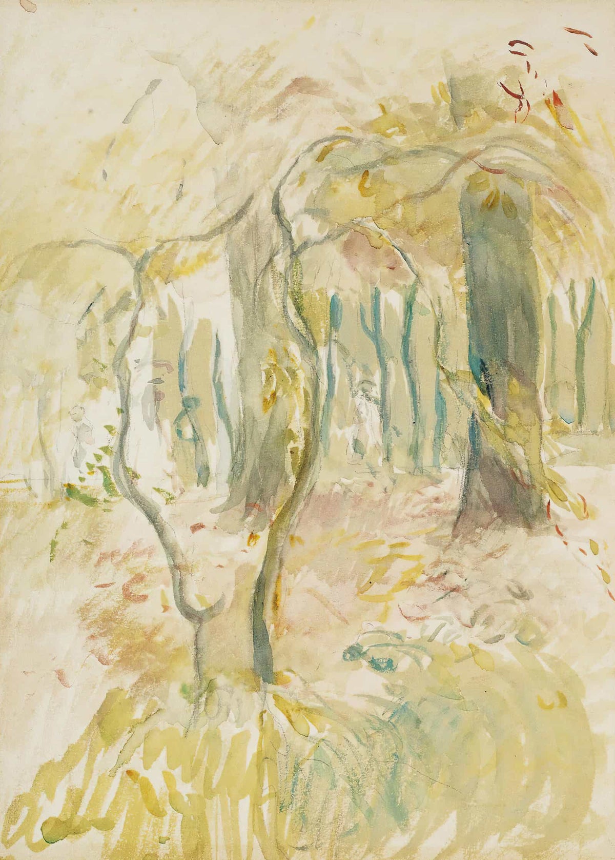 Sous Bois by Berthe Morisot