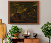 Sous Bois by Jean Baptiste Camille Corot