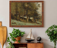 Sous Bois by Jean Baptiste Camille Corot