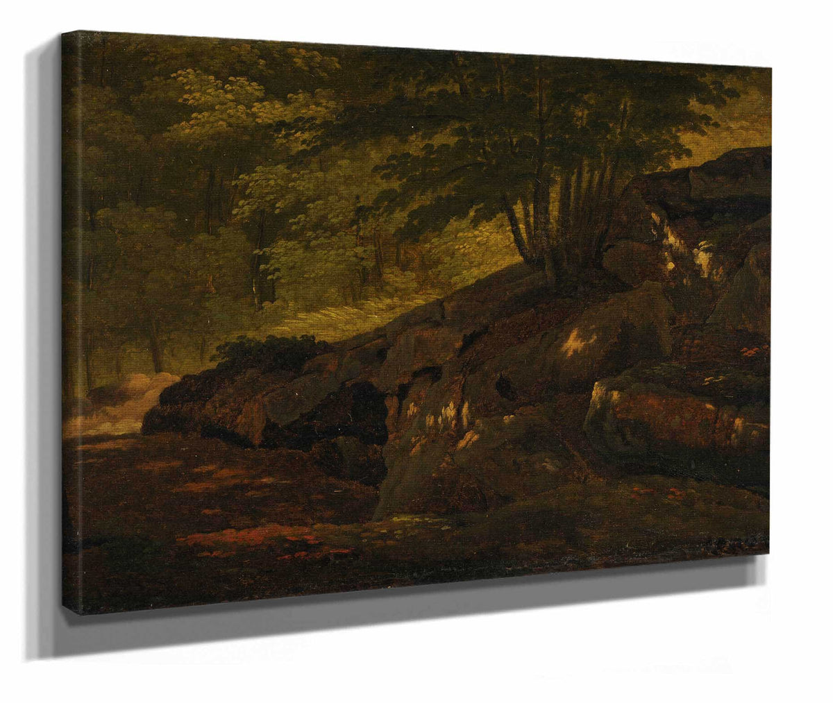 Sous Bois by Jean Baptiste Camille Corot