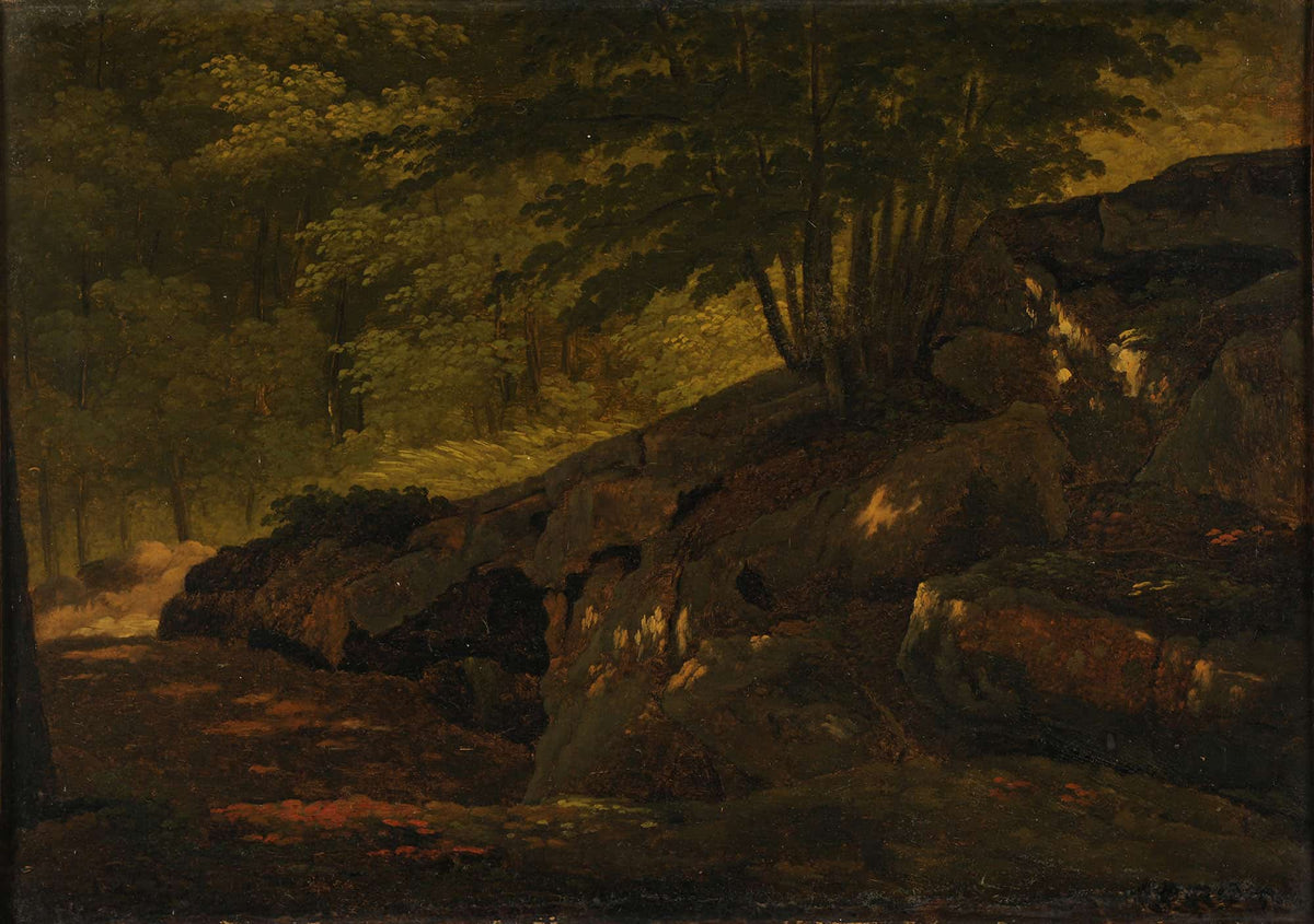 Sous Bois by Jean Baptiste Camille Corot