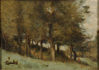 Sous Bois by Jean Baptiste Camille Corot