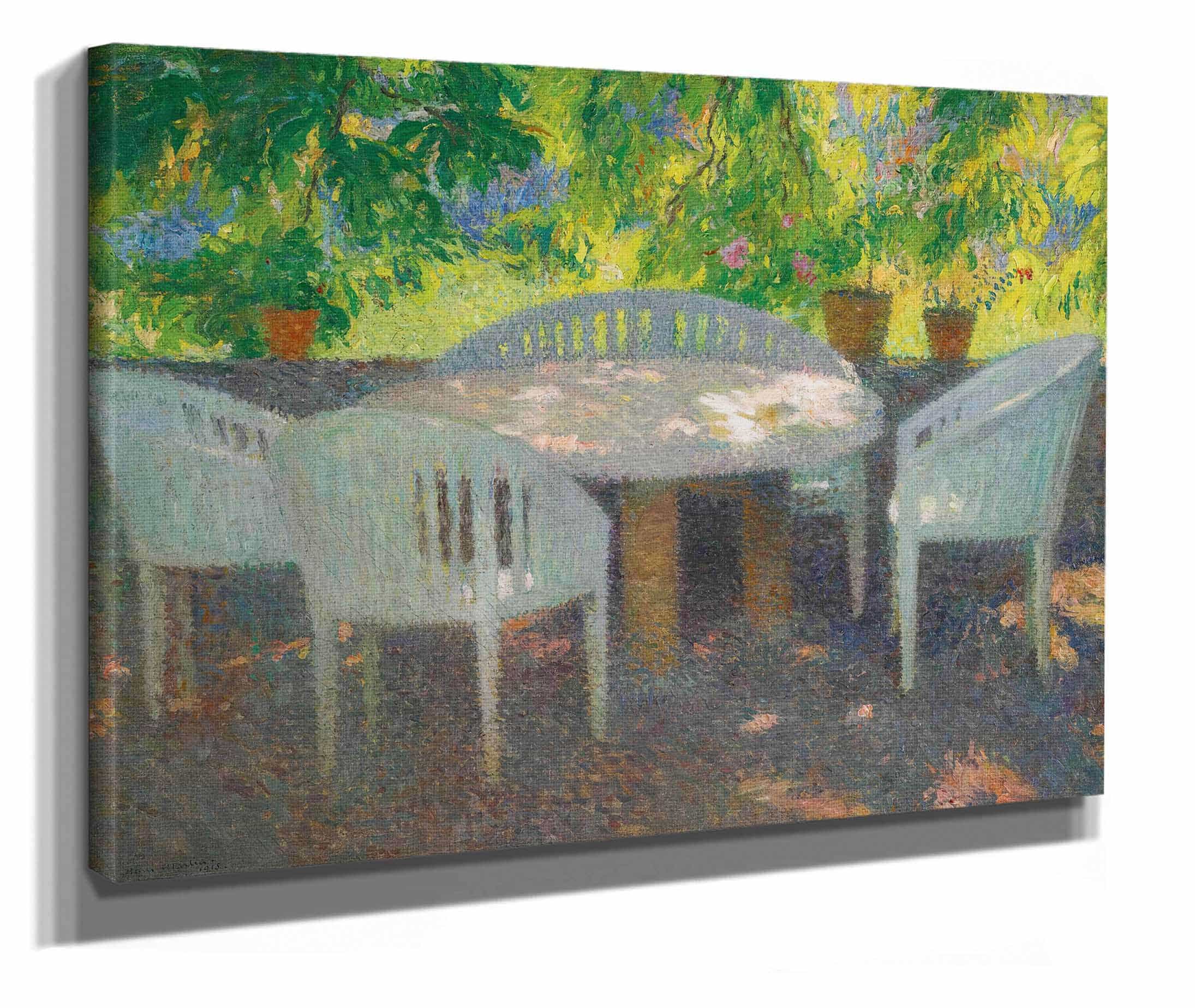 Sous Le Grand Marronier De Marquayrol by Henri Martin