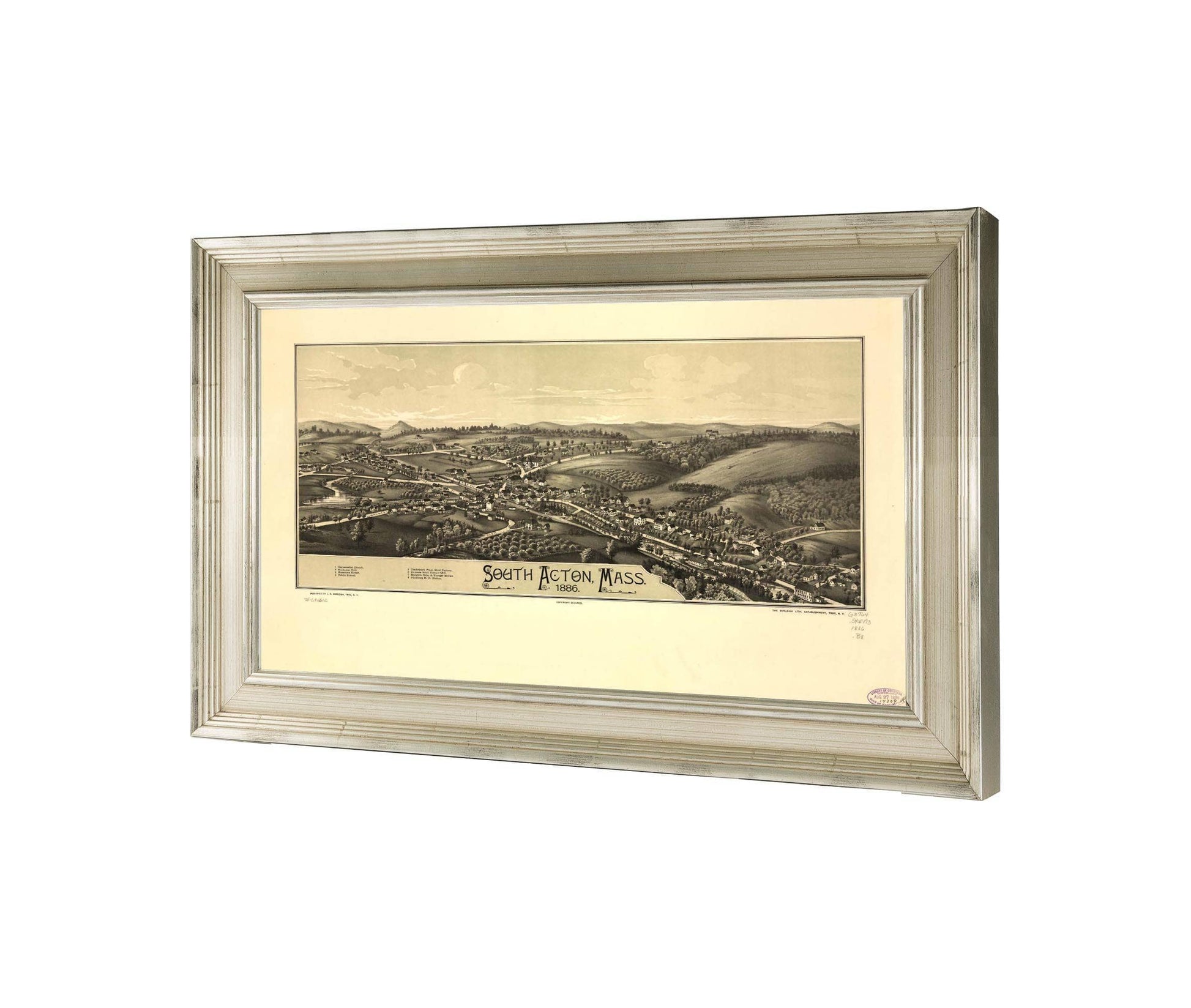 South Acton Mass 1886  State Of Massachusetts