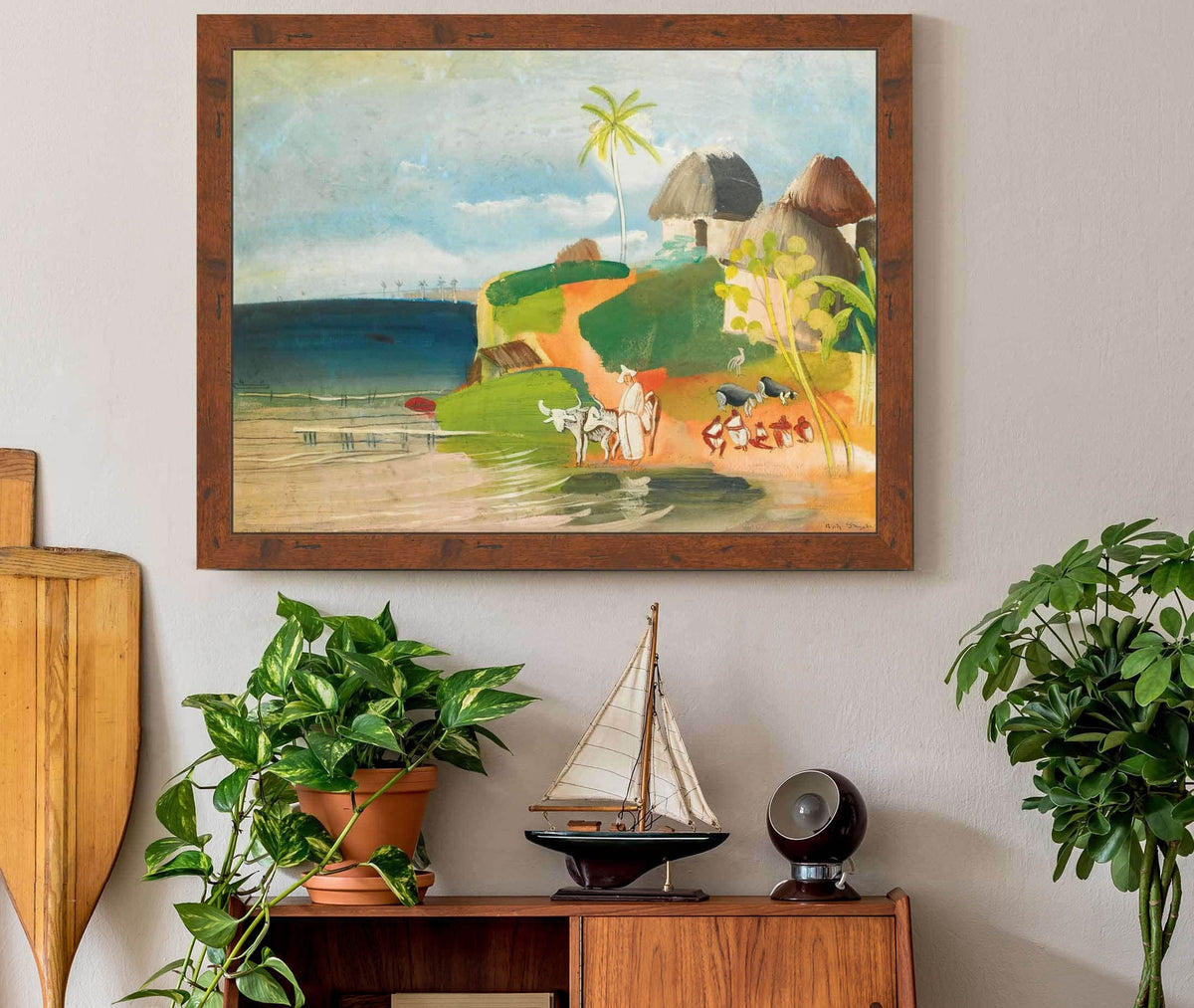 South American Landscape by Boris Grigoriev